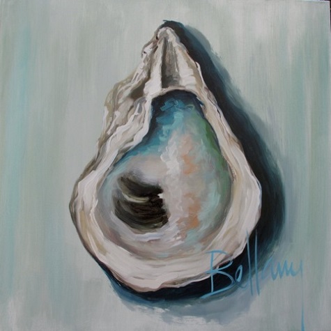 Oyster Shell; Art; Painting; Bellamy Murphy